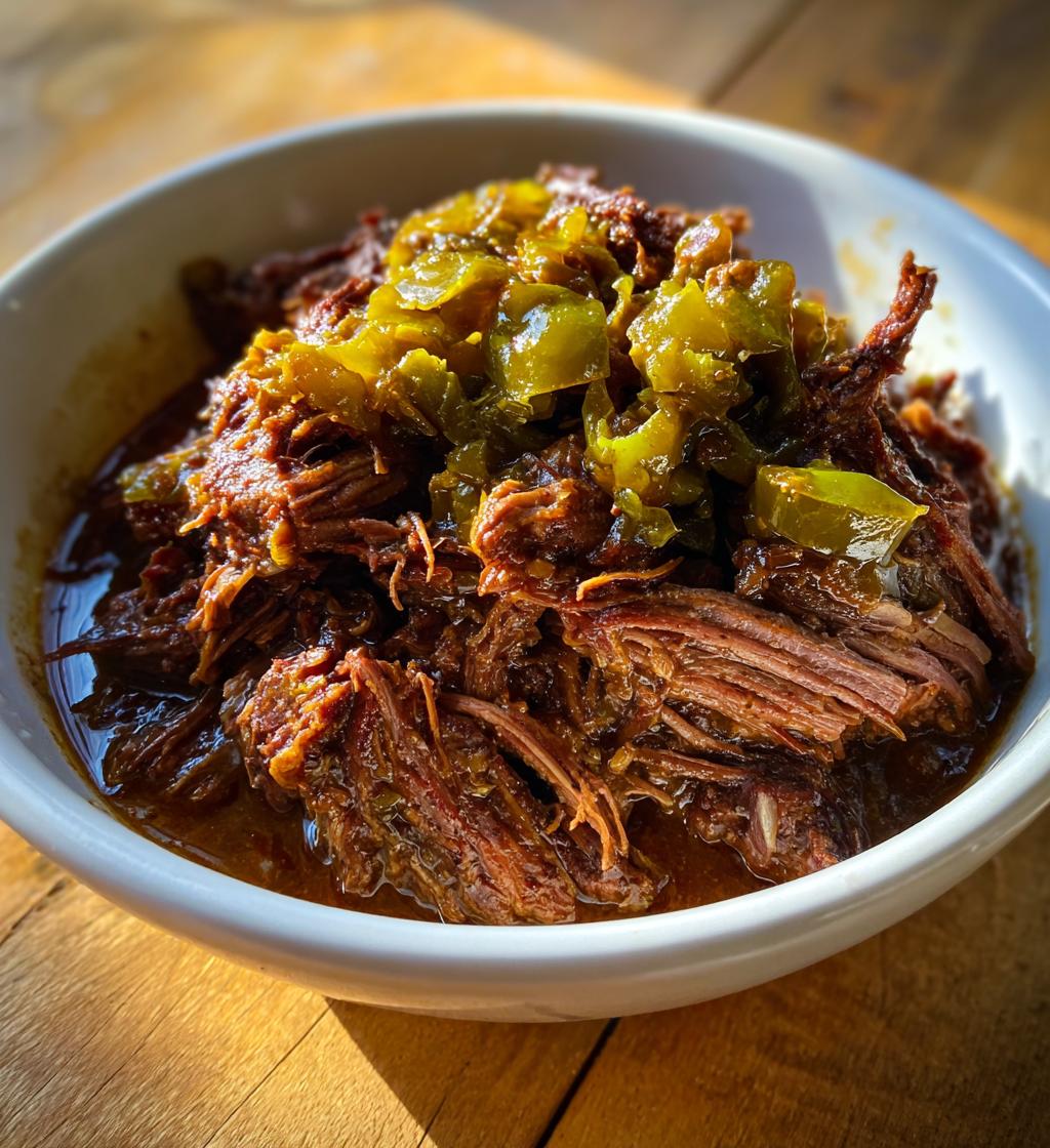 Crockpot Mississippi Pot Roast - detail 1