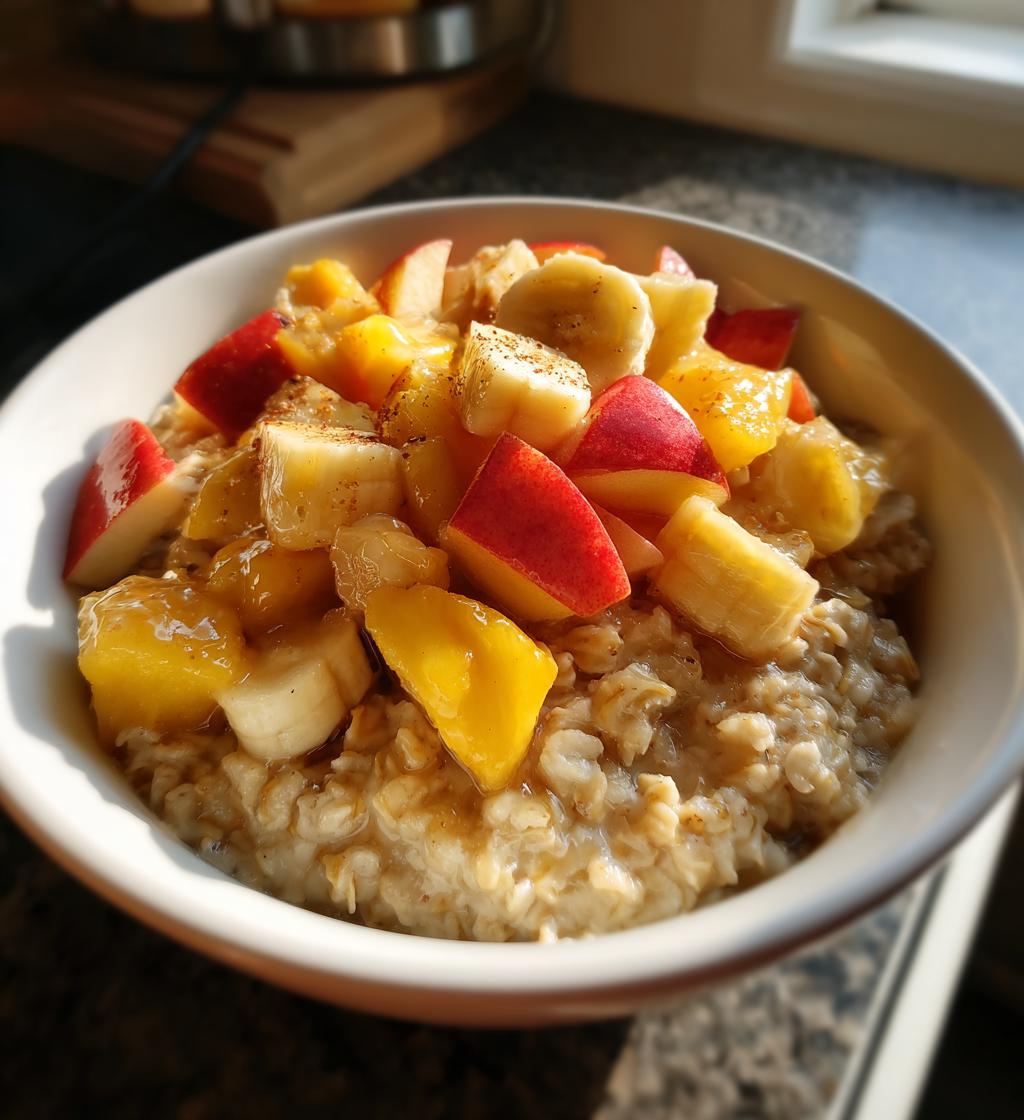 Crockpot Oatmeal - detail 1