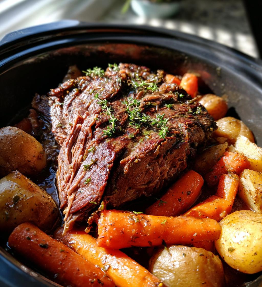Crockpot Roast - detail 1