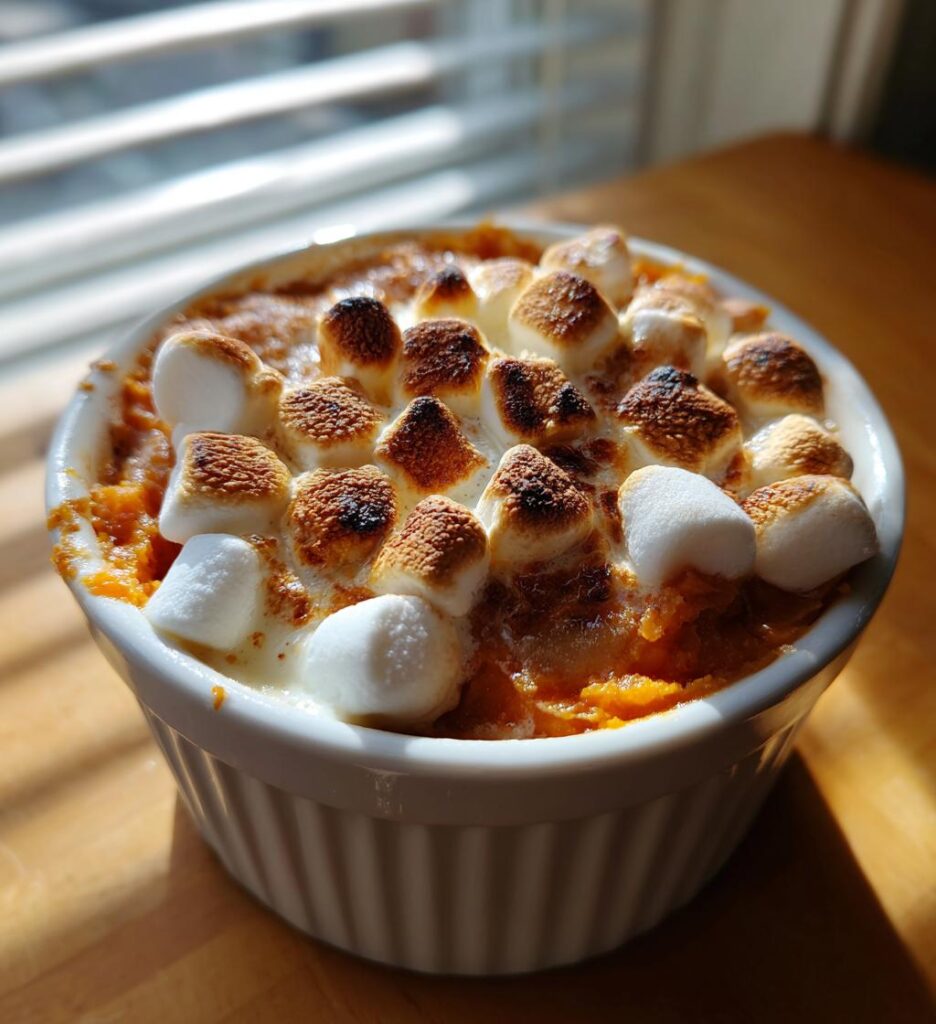 Crockpot Sweet Potato Casserole