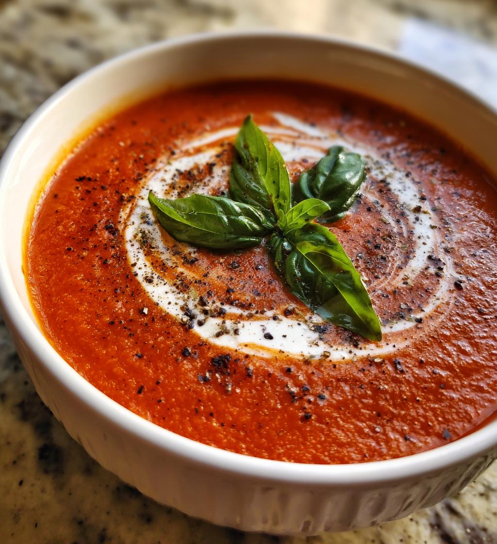 Crockpot Tomato Soup - detail 1