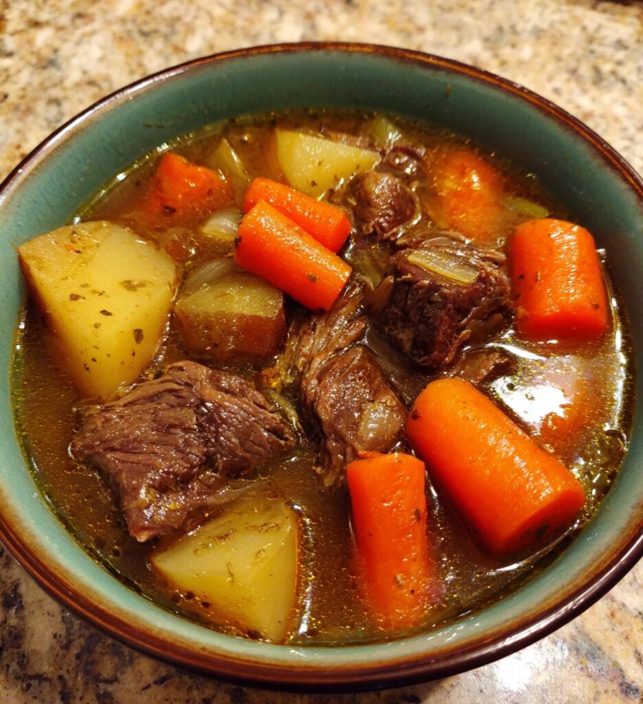 Crockpot Vegetable Beef Soup