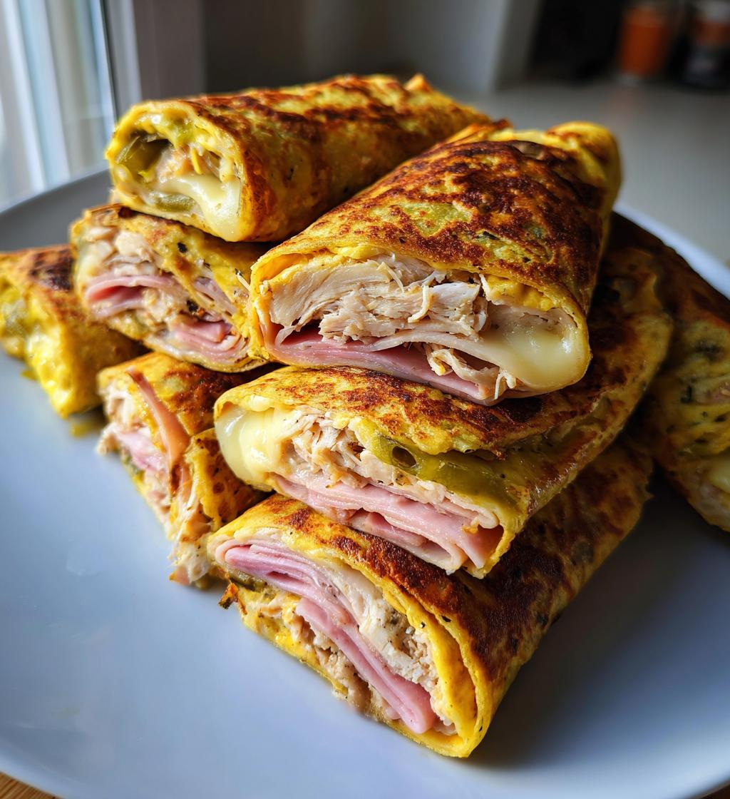 Cubano Chicken Roll Ups - detail 1