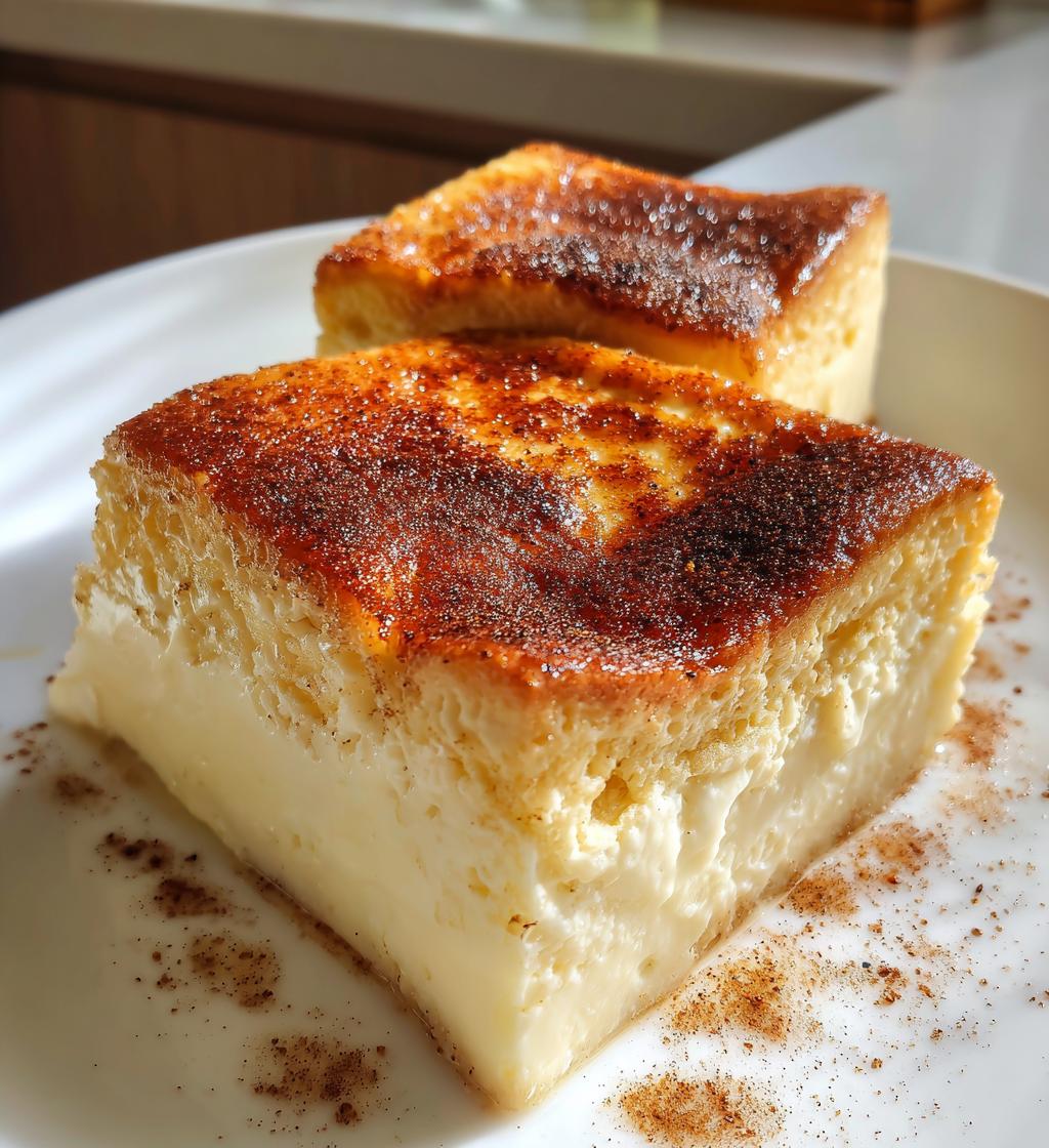 Custard Nutmeg Bake