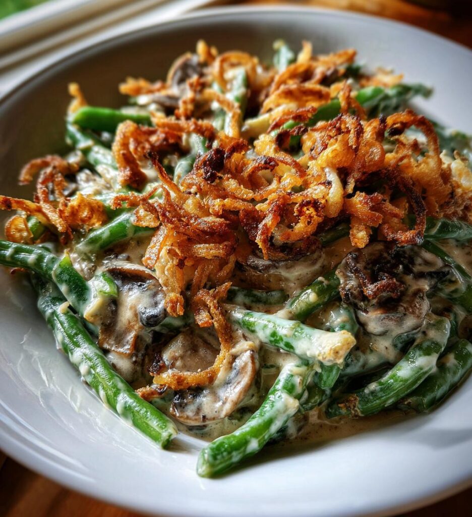 Dairy Free Green Bean Casserole