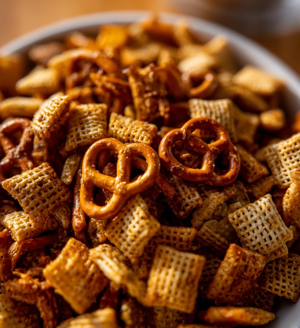 Dill Pickle Chex Mix - detail 1