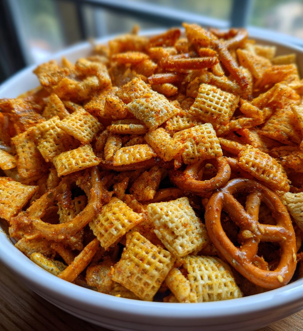 Dill Pickle Chex Mix