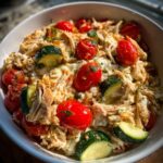 Dump-and-Bake Chicken Tzatziki Casserole