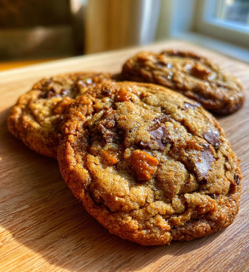 Easy Brown Butter Toffee Cookies - detail 1