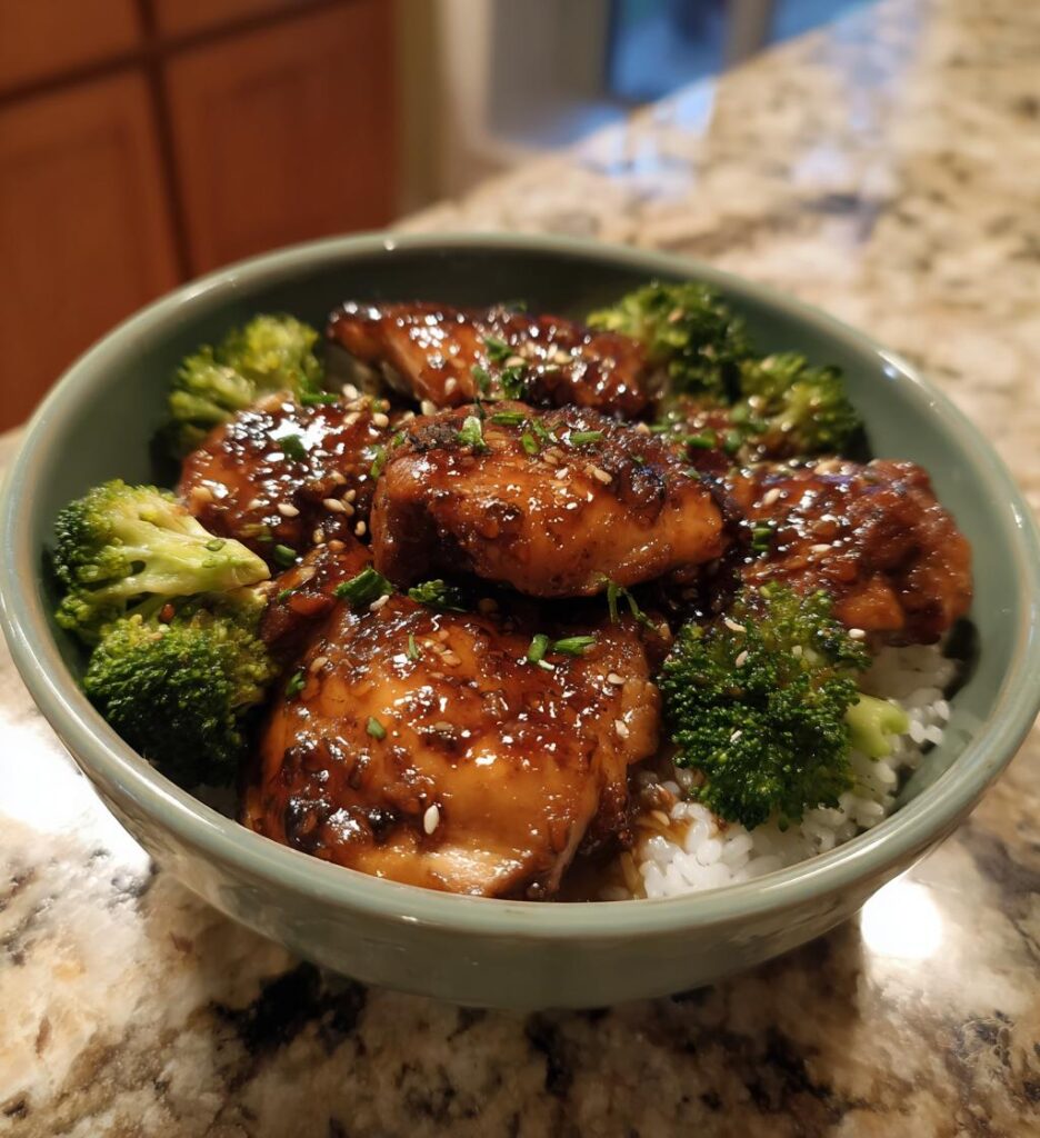 Easy Dump and Go Crockpot Teriyaki Chicken