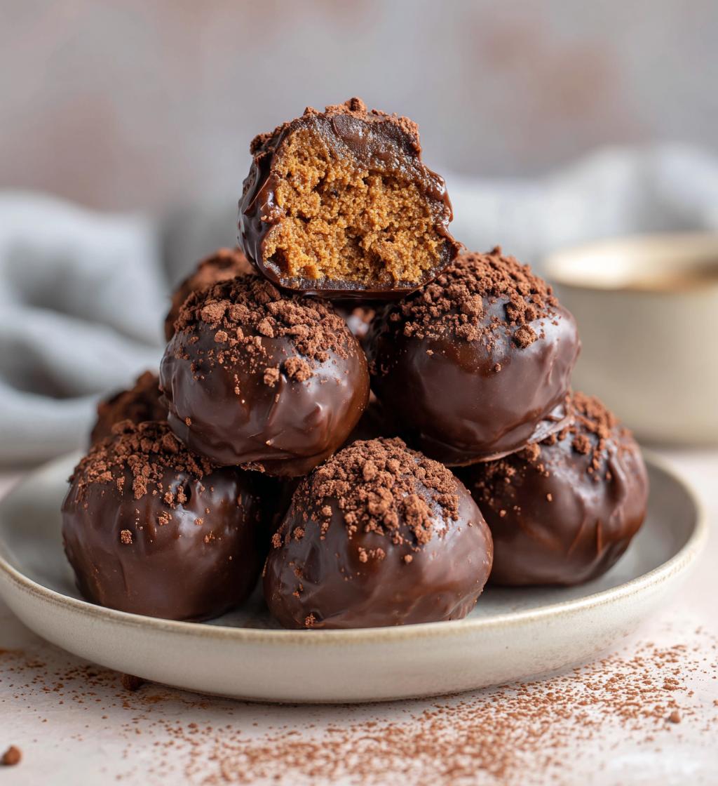Easy No-Bake Biscoff Truffles