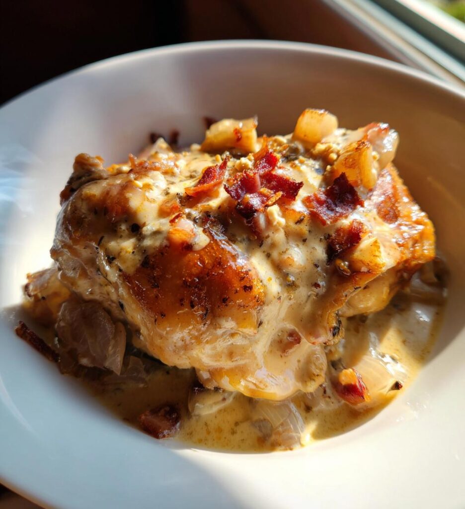Easy Stovetop Smothered Chicken