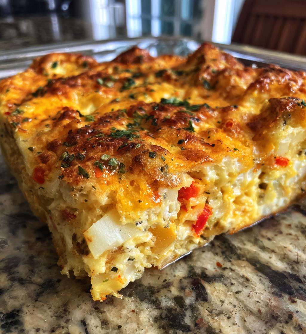 Egg Potato Breakfast Casserole - detail 1