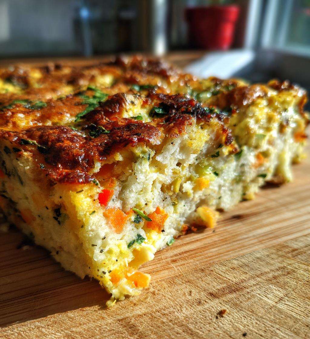 Eggless Breakfast Casserole - detail 1