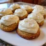 Eggnog Cookies with Eggnog Frosting