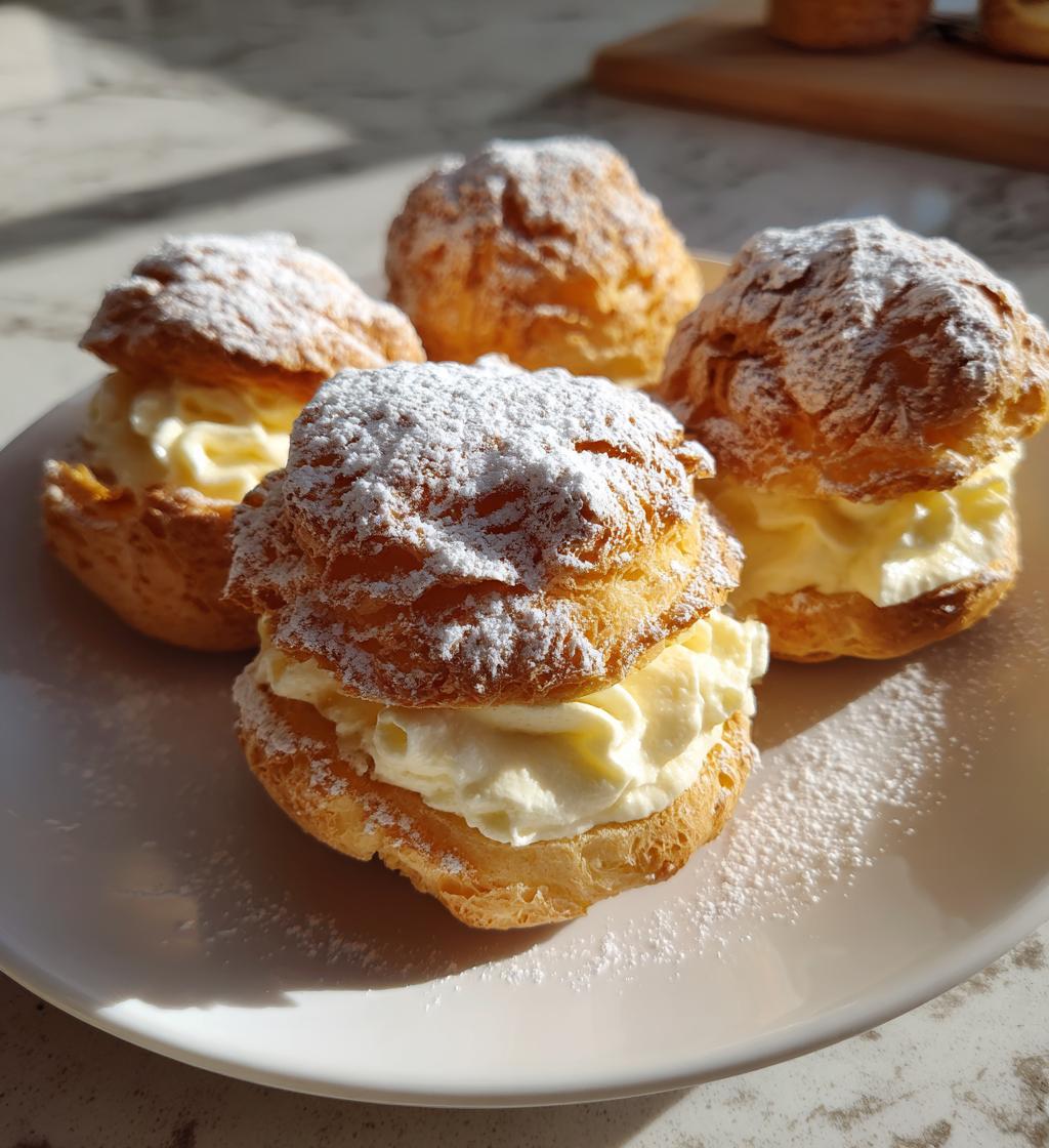 Eggnog Cream Puffs - detail 1