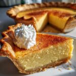 Eggnog Custard Pie