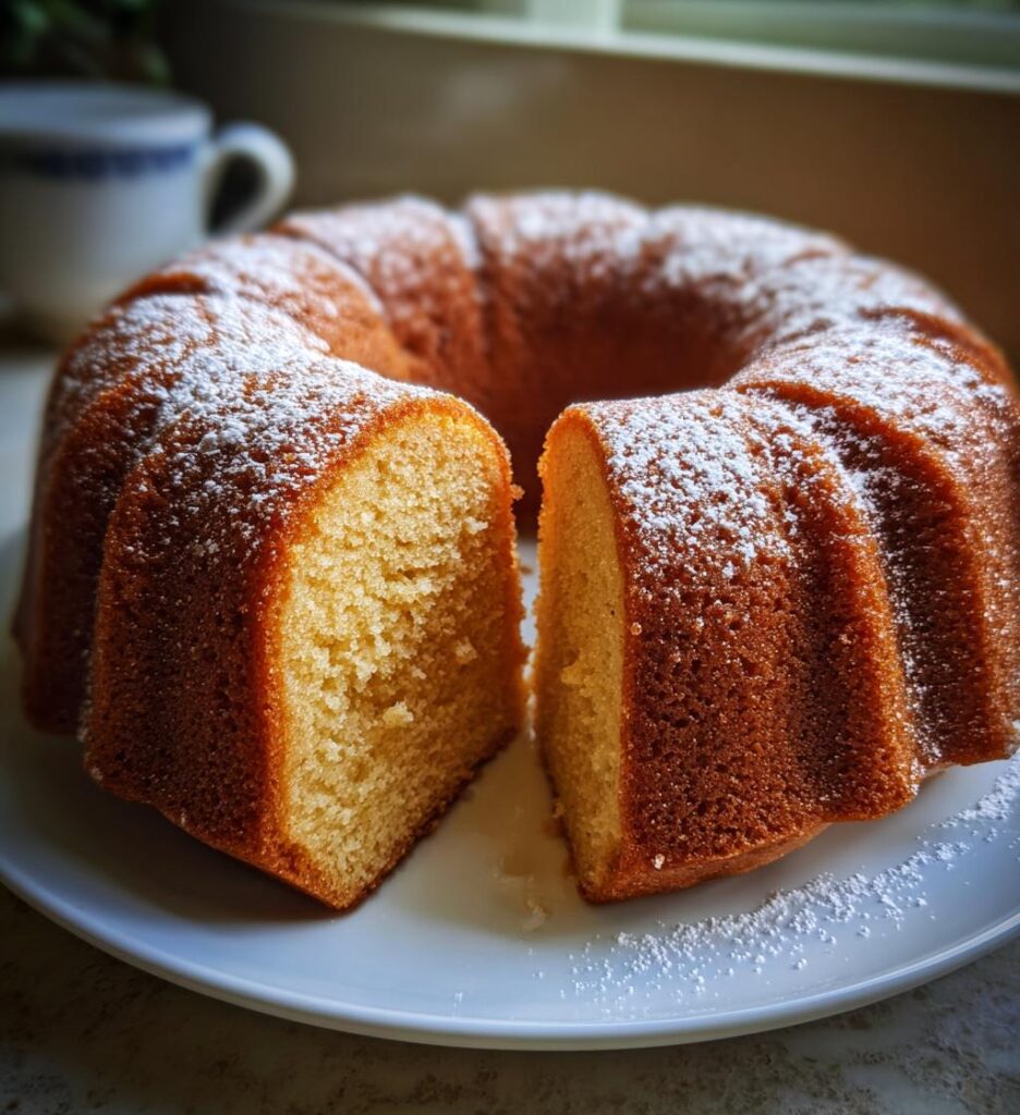 Eggnog Pound Cake