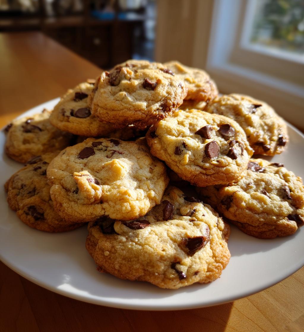 Fluffy Chocolate Chip Cookies