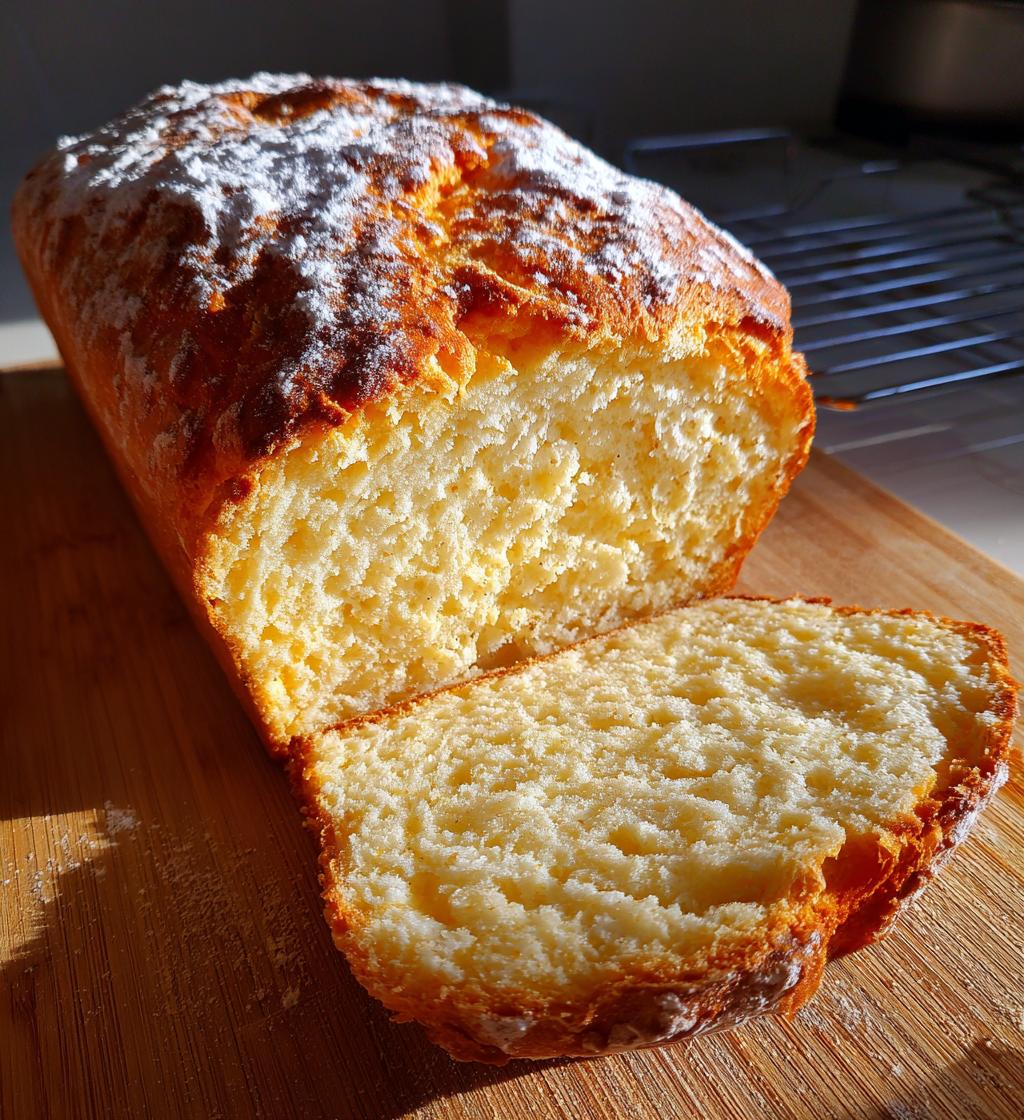Fluffy Christmas Eggnog Bread