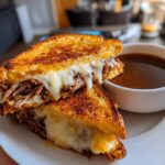 French Dip Grilled Cheese
