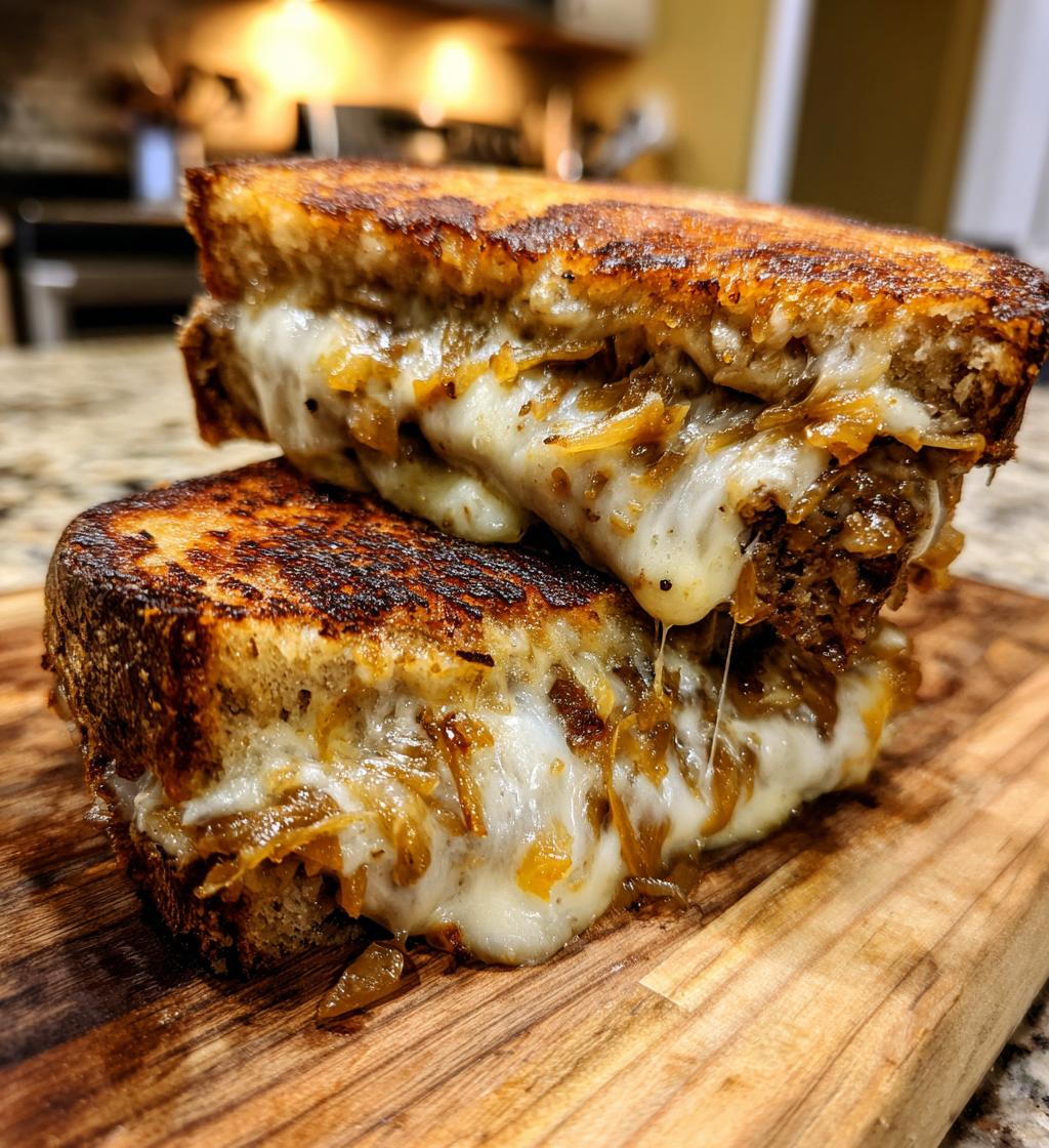 French Onion Patty Melt - detail 1