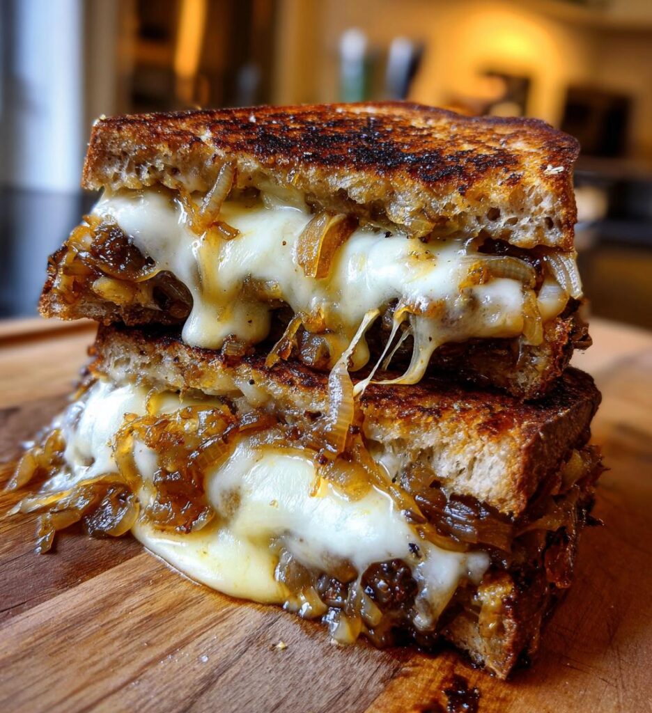 French Onion Patty Melt