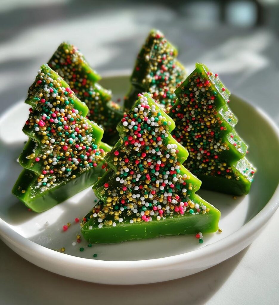 Fudge Christmas Trees