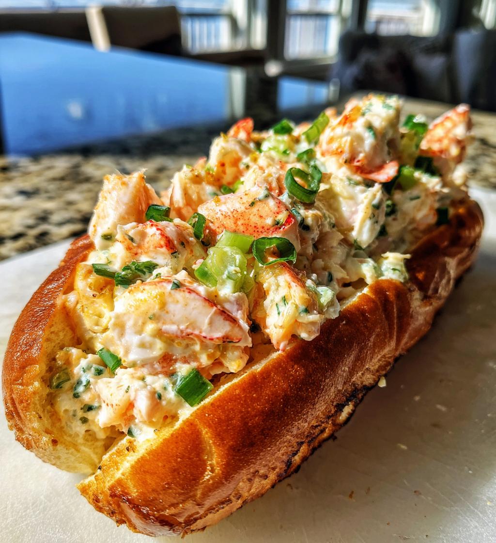 Garlic Butter Lobster Rolls With Creamy Filling - detail 1