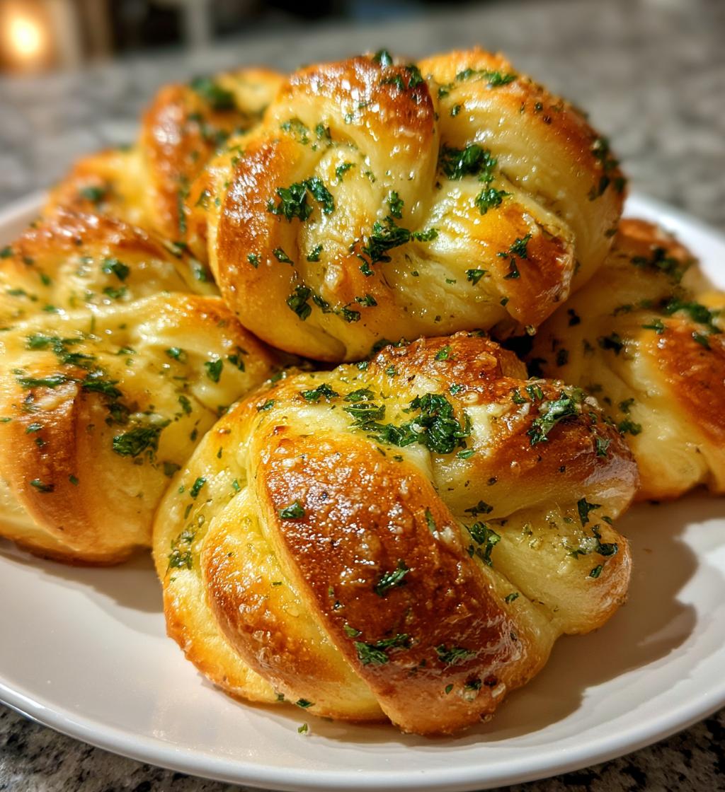 Garlic Knots - detail 1