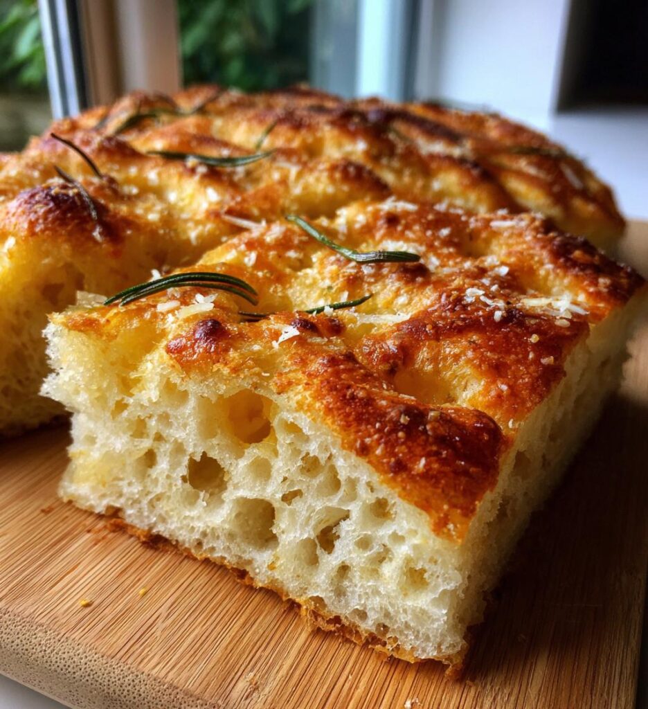 Garlic Parmesan Focaccia
