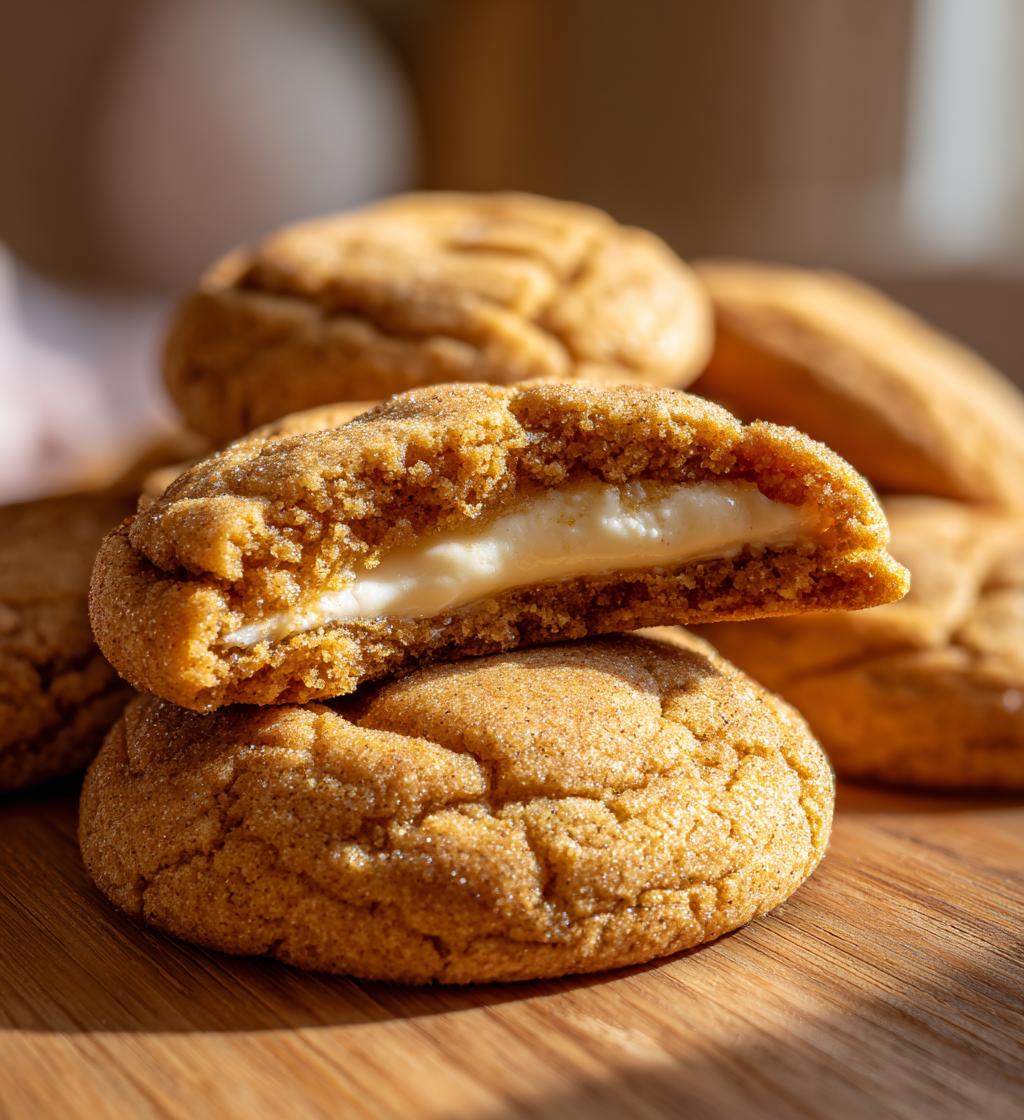 Gingerbread Cheesecake Cookies - detail 1