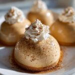 Gingerbread Latte Mousse Domes
