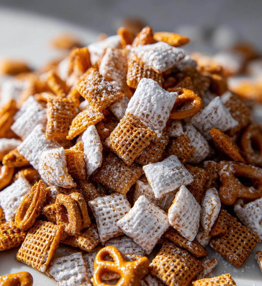 Gingerbread Puppy Chow - detail 1