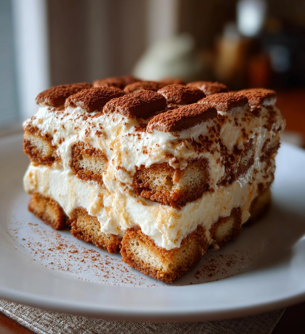 Gingerbread Tiramisu