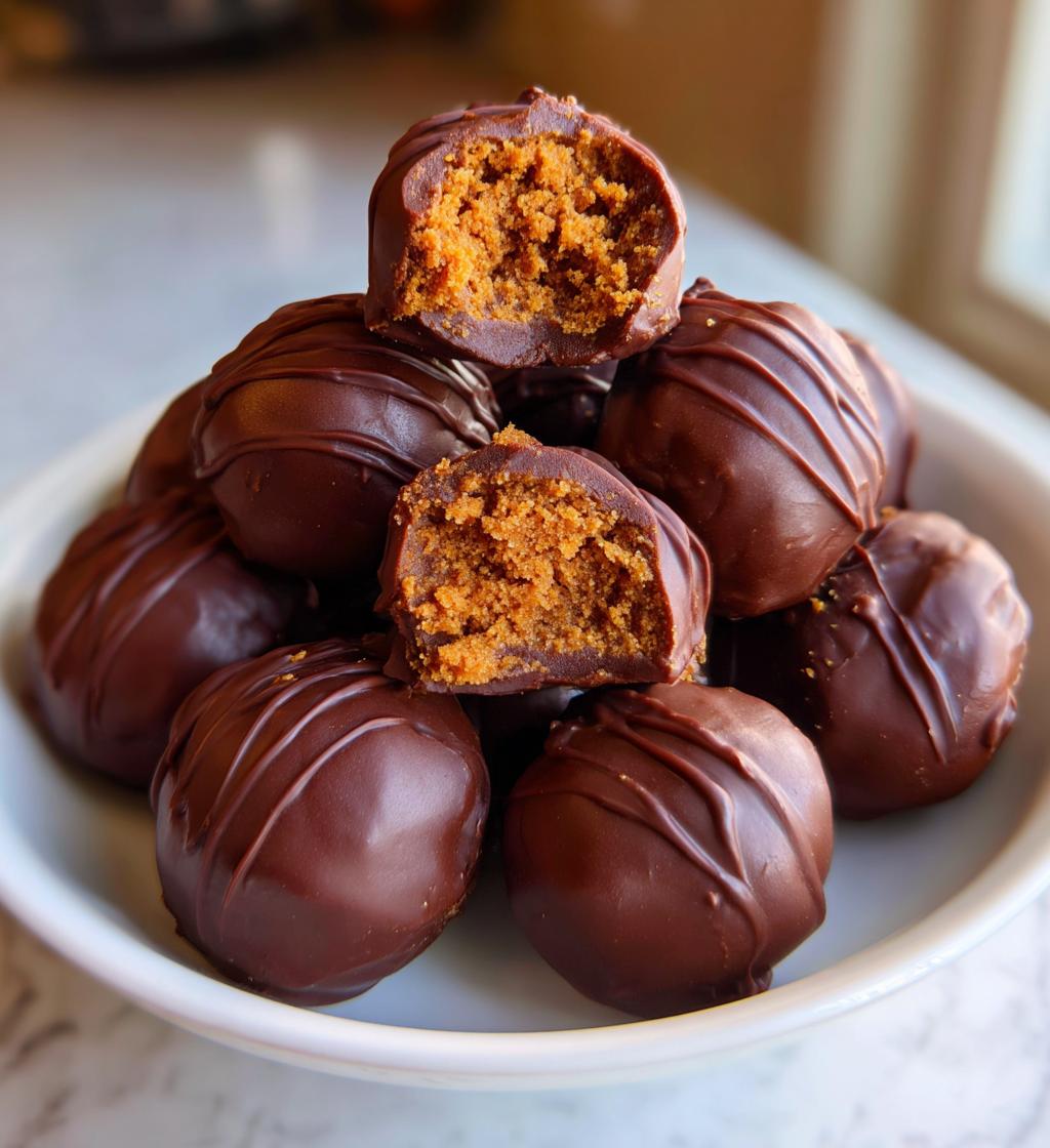 Gingerbread Truffles - detail 1