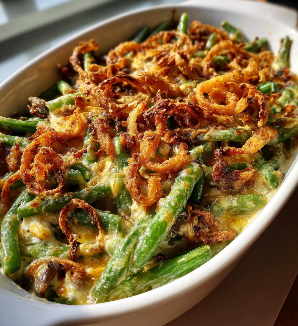 Gluten Free Green Bean Casserole