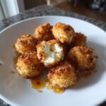 Goat Cheese Poppers with Honey
