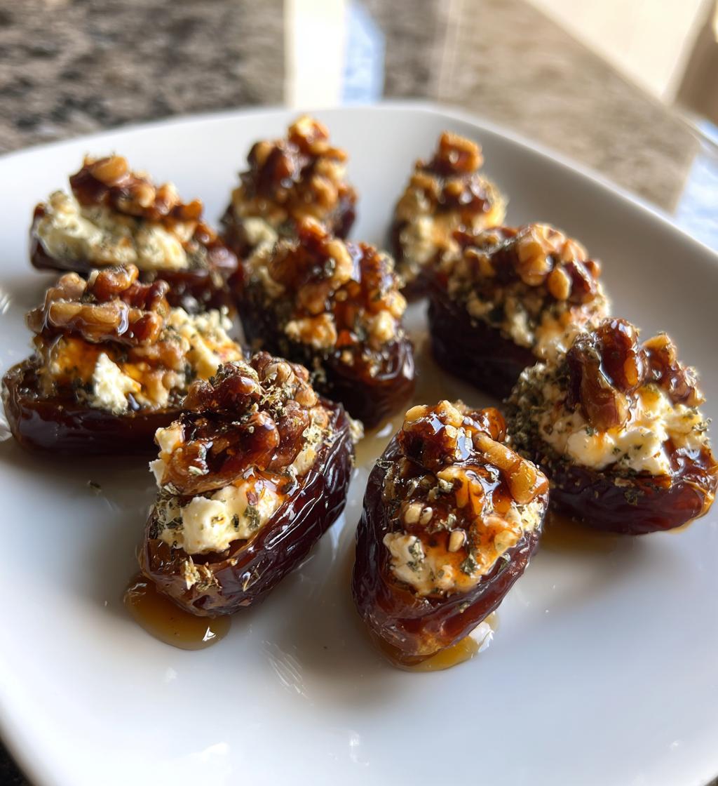 Goat Cheese Stuffed Dates - detail 1