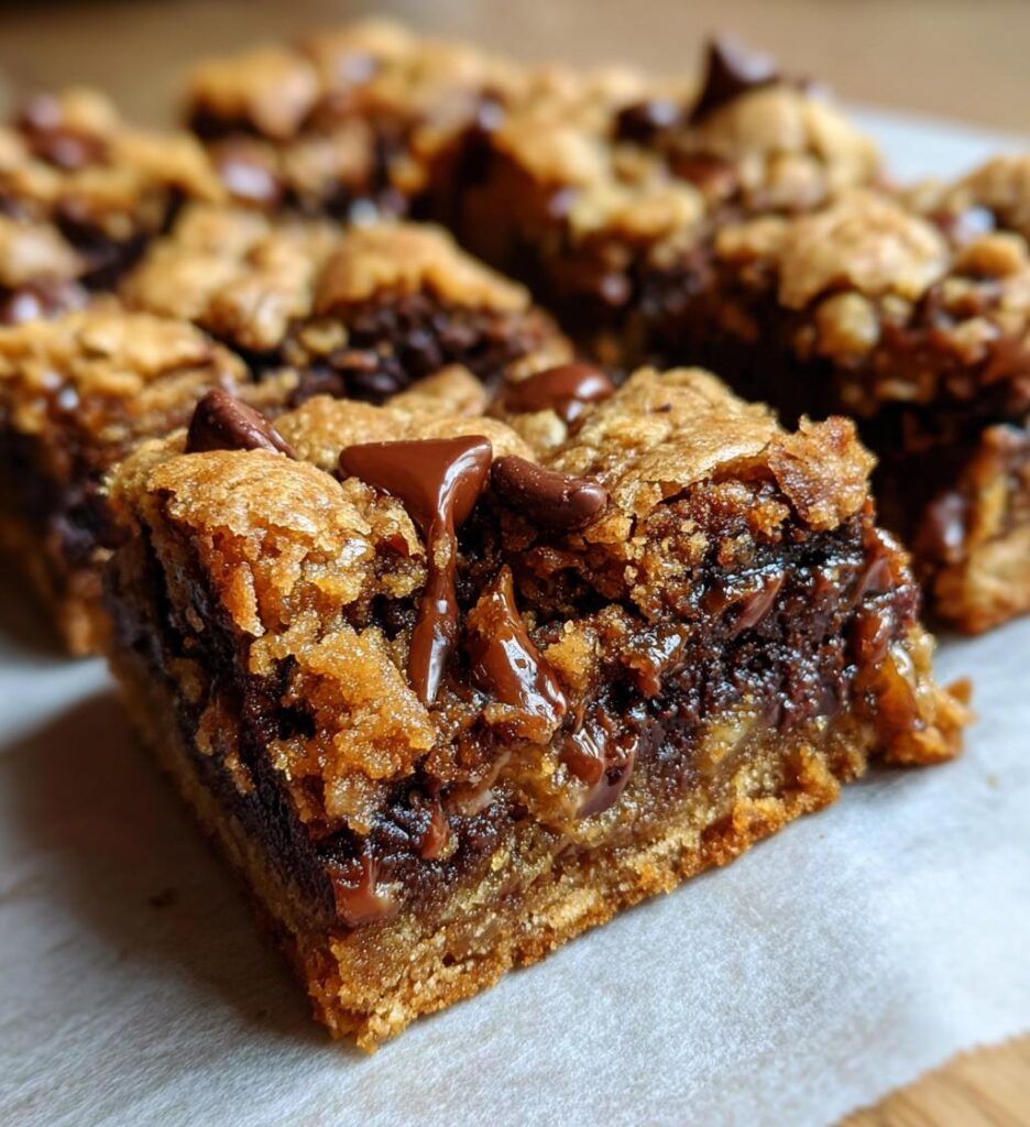 Gooey Christmas Cookie Bars