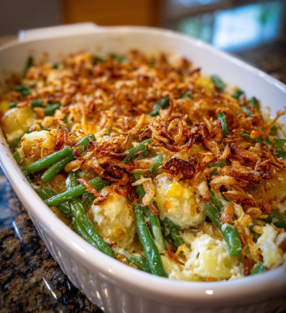 Green Bean And Potato Casserole