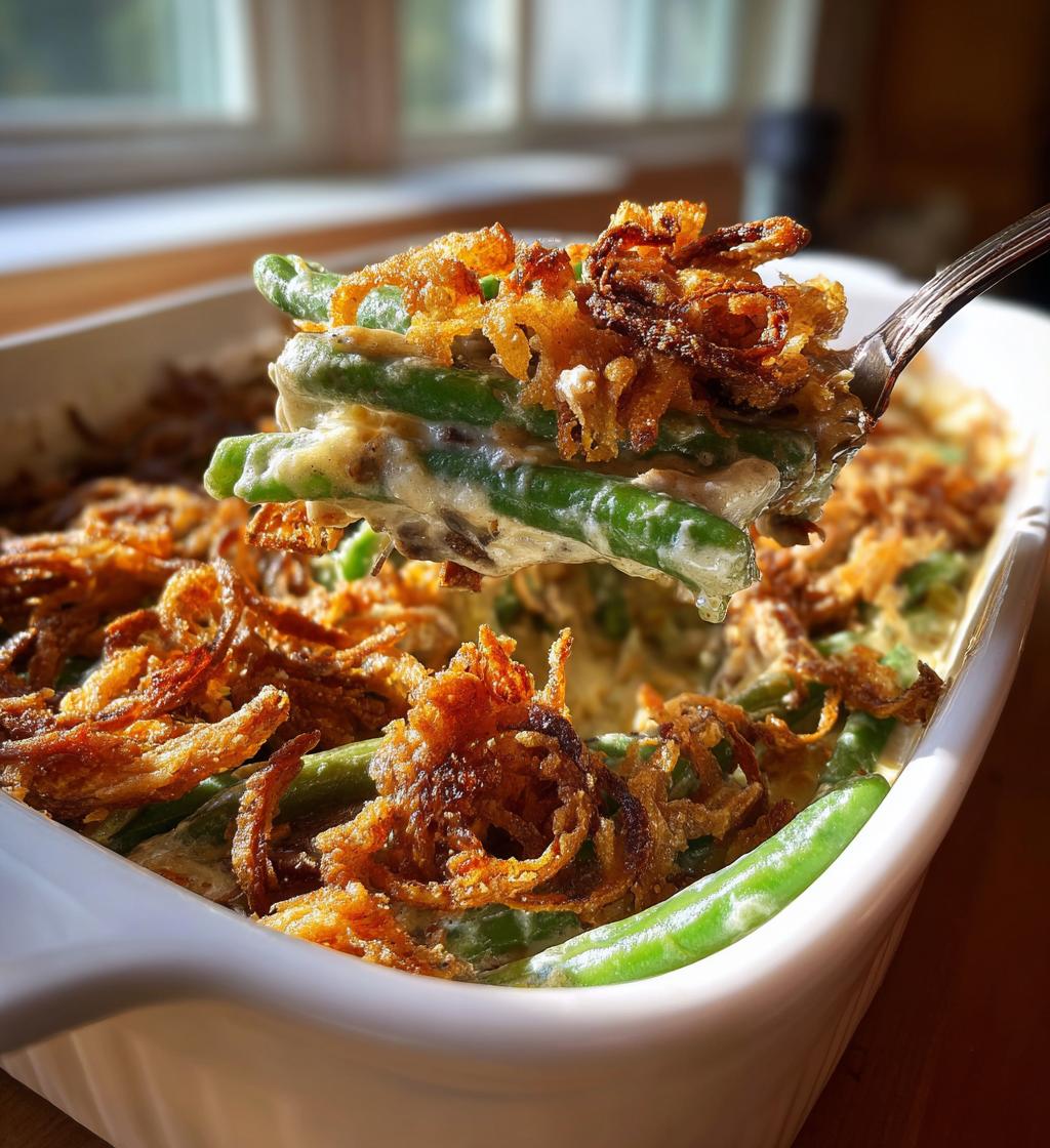 Green Bean Casserole Easy 3 Ingredient