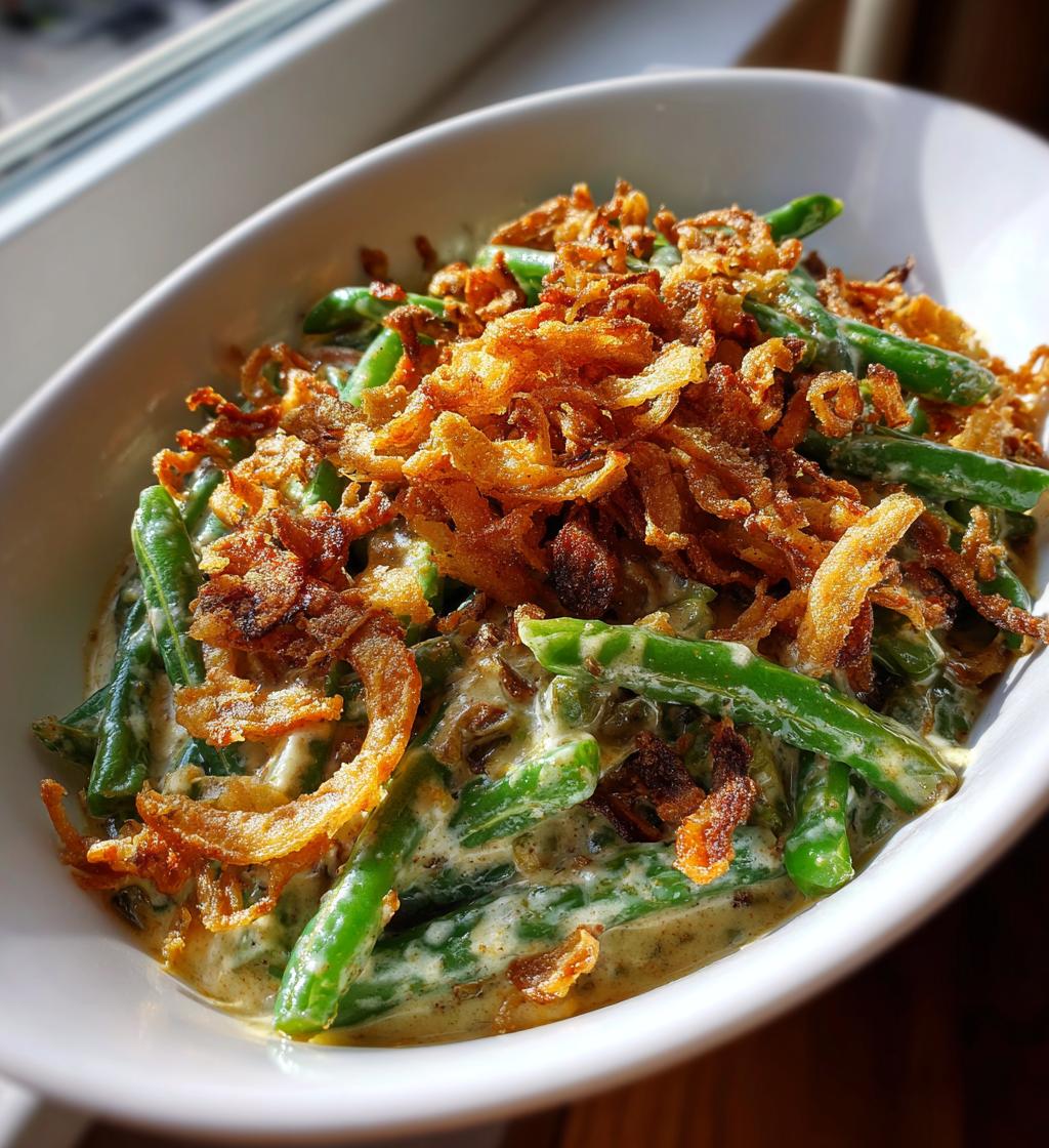Green Bean Casserole From Scratch