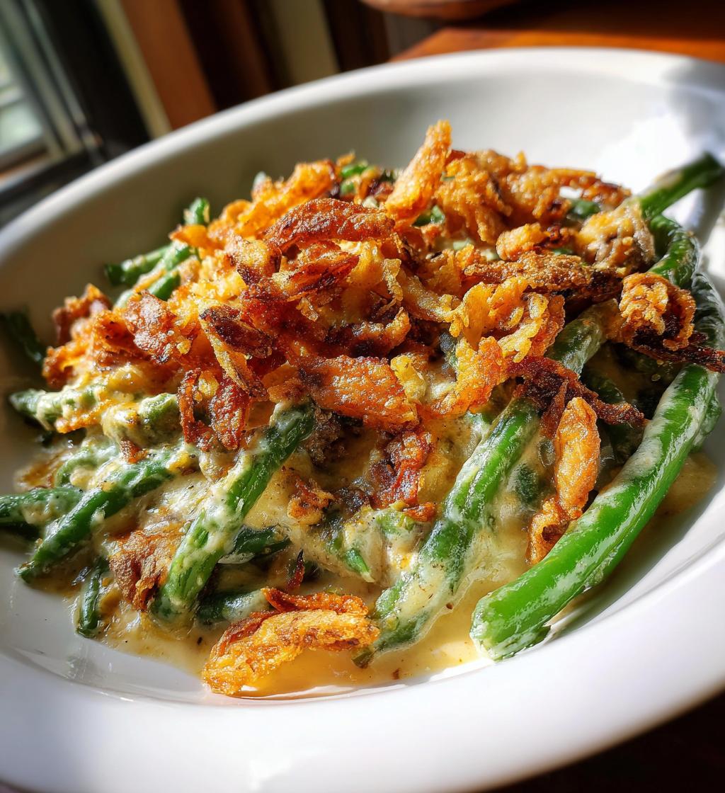 Green Bean Casserole Homemade