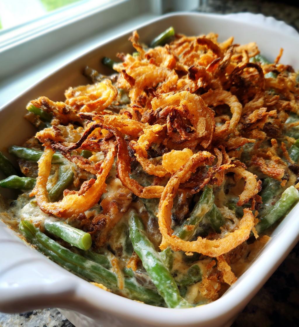 Green Bean Casserole In Crockpot - detail 1
