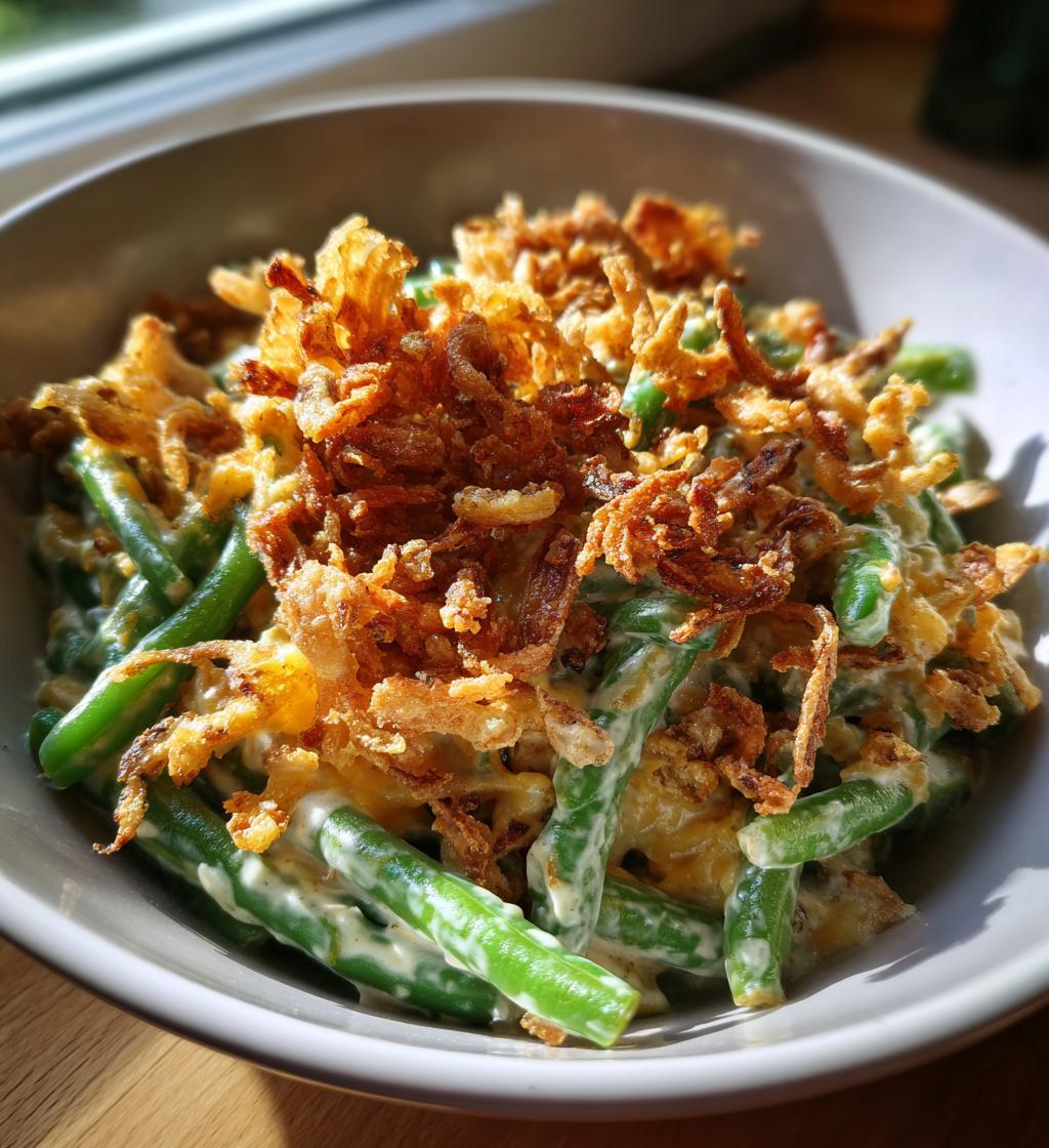 Green Bean Casserole No Mushroom Soup