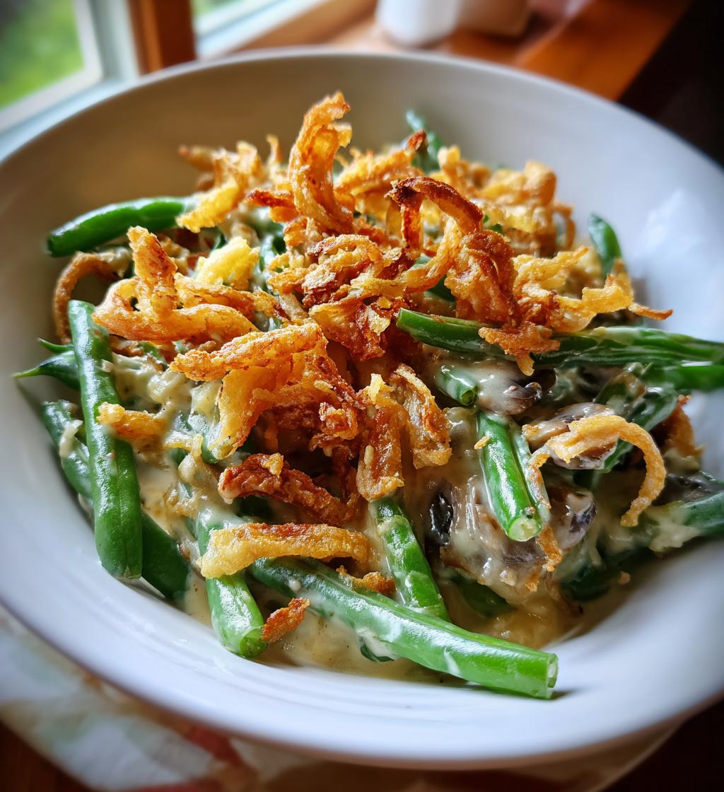 Green Bean Casserole With Fresh Beans