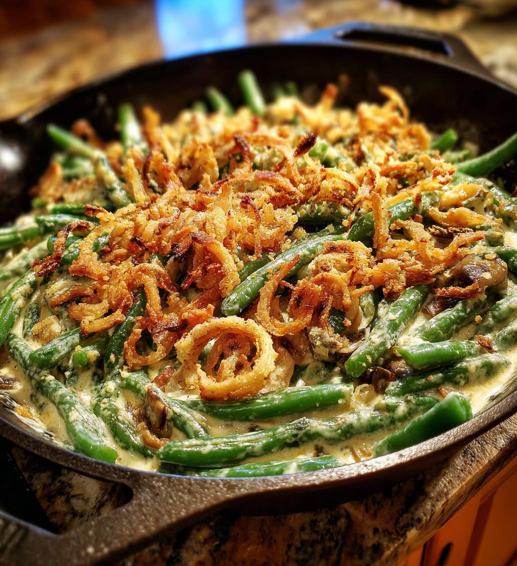 Green Bean Casserole With Frozen Beans - detail 1