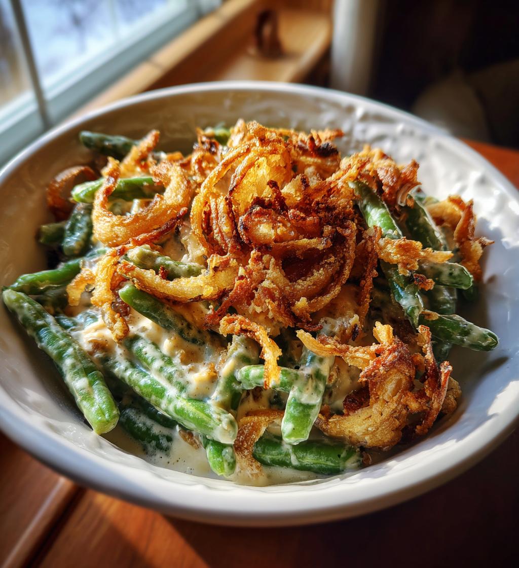 Green Bean Casserole With Frozen Beans