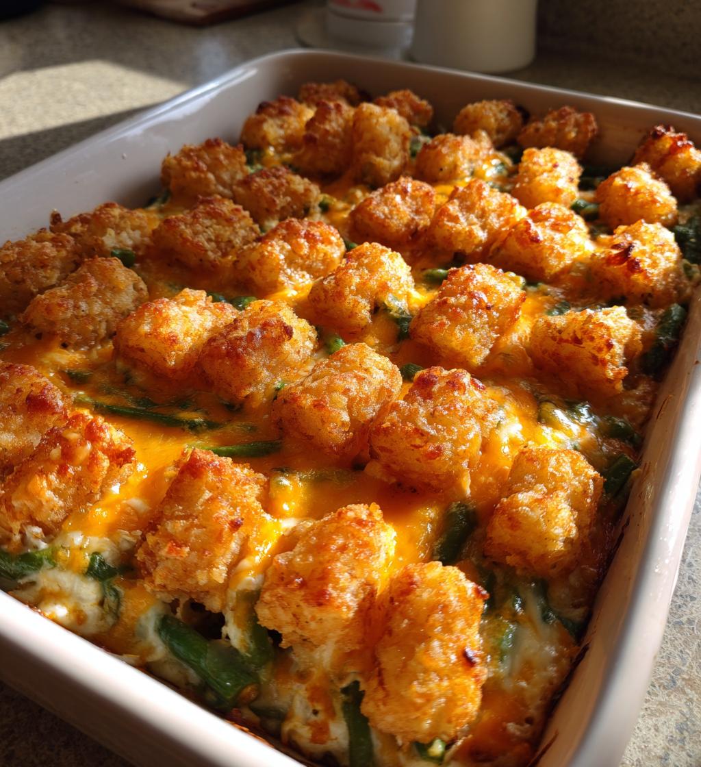 Green Bean Tater Tot Casserole - detail 1